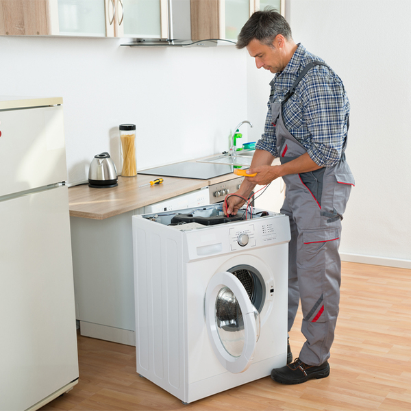 can you walk me through the steps of troubleshooting my washer issue in Harkers Island